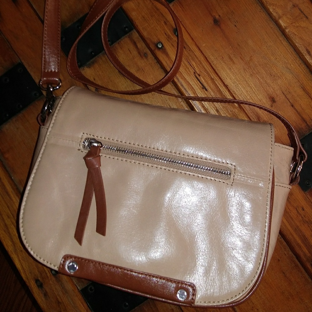 Vintage Tignanello Two Tone Flap Crossbody